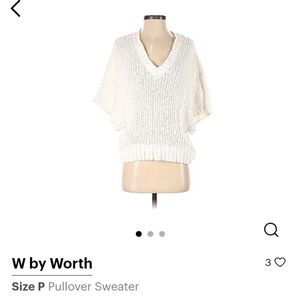 W by worth drop sleeve sweater
